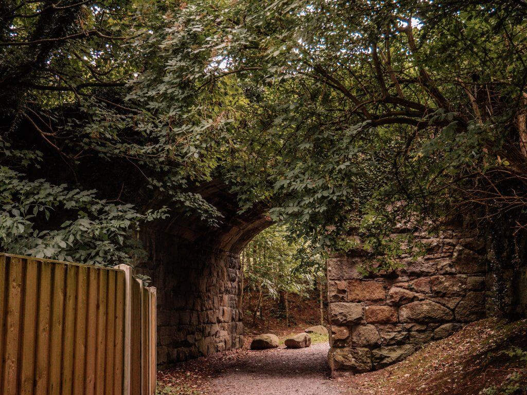 Railway Walk in Tinahely, a fun thing to do in Wicklow on your Ireland staycation