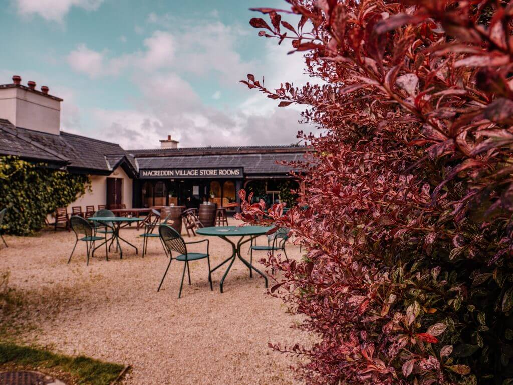 Courtyard at Brooklodge Hotel Wicklow Ireland
