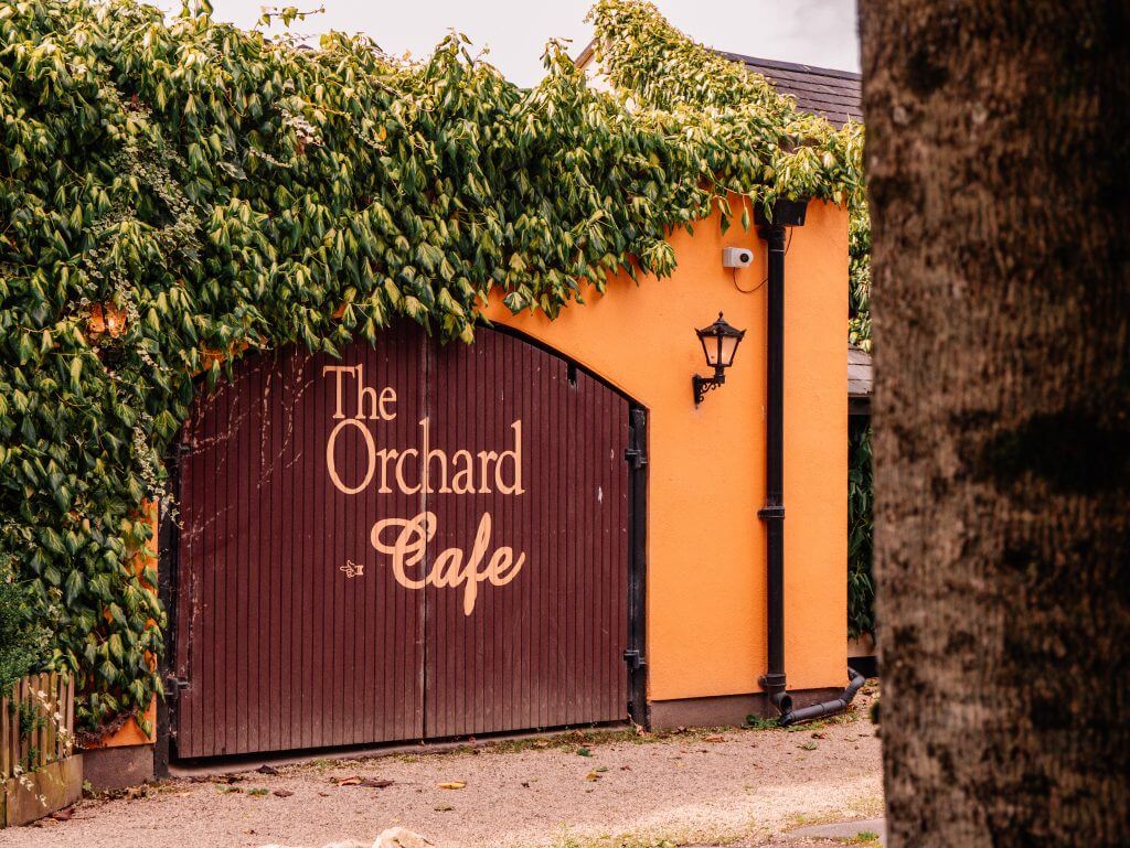 The Orchard Cafe at Brooklodge Hotel in Wicklow Ireland