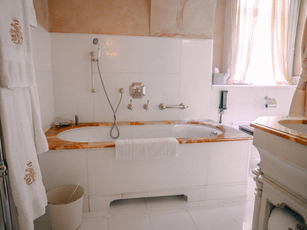 Bathroom at Ashford Castle