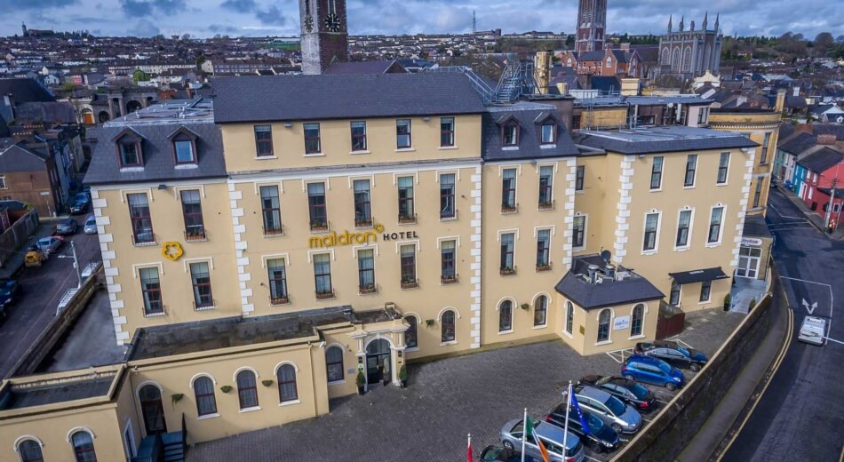 Exterior of The Maldron Hotel in Cork one of Ireland's most haunted hotels.