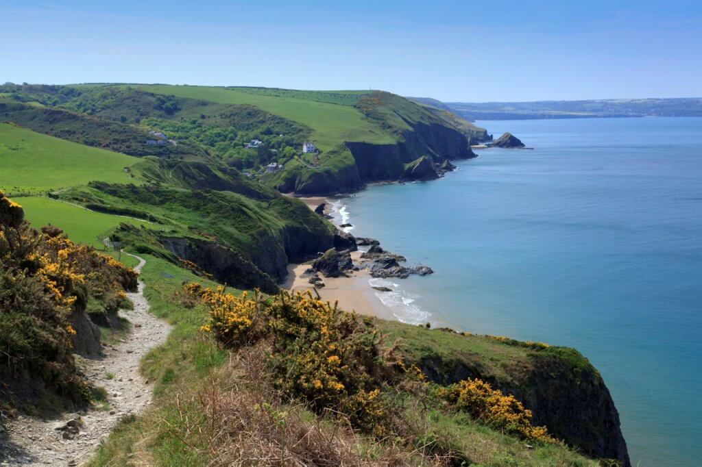 Llangrannog Coast Path Wales