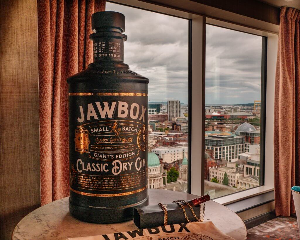 The world's largest bottle of Gin in the world