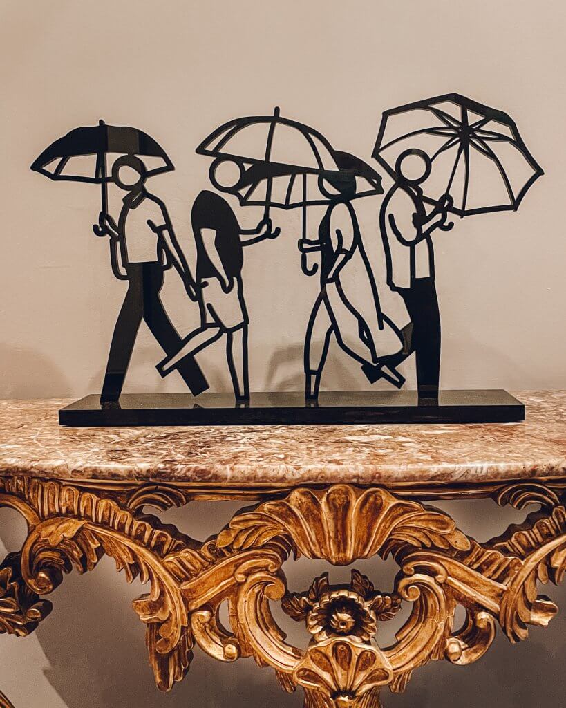 Summer Rain by Julian Opie