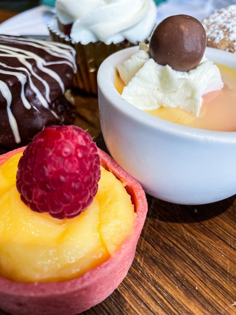 Game of thrones afternoon tea at Ballygally castle hotel