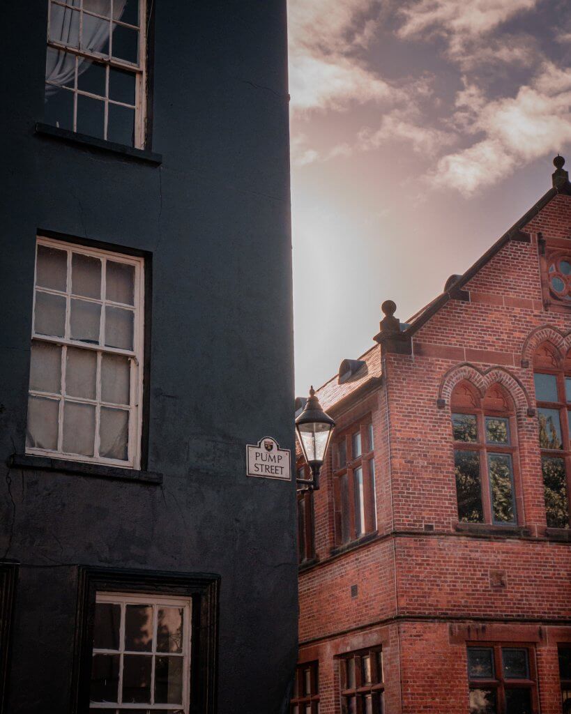 Pump street in Derry