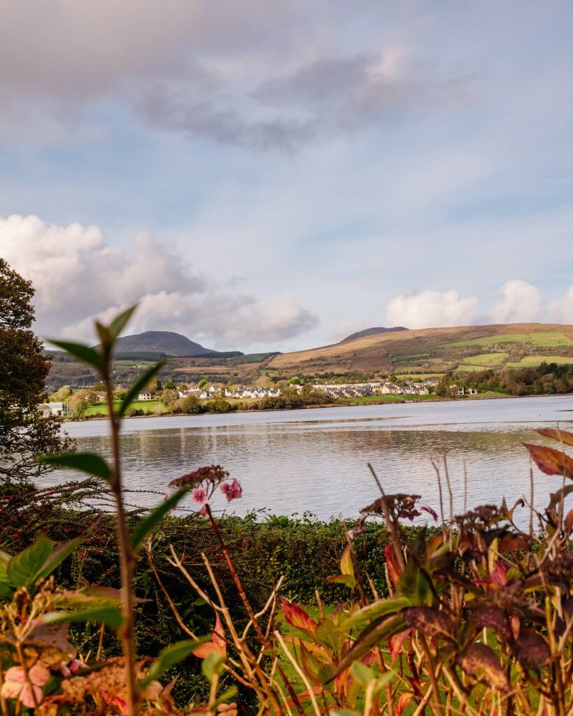 Sheen Falls Lodge's charming gardens, perfect for a leisurely stroll or a picturesque outdoor ceremony.
