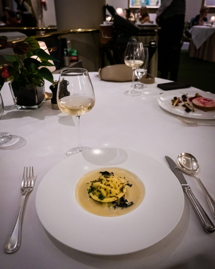 Luxury dining in one of Ireland's 5 star hotels.