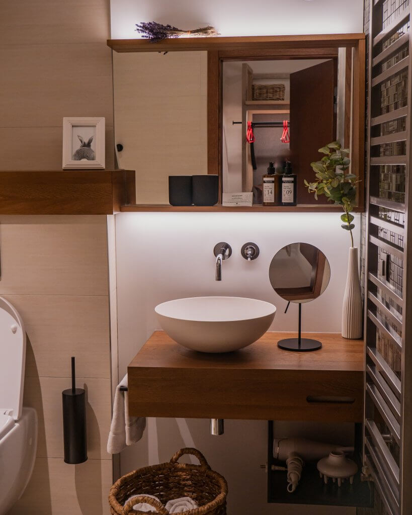 ComfoBathroom at Mosaic House Design Hotel Prague a unique hotel in Prague Czechia