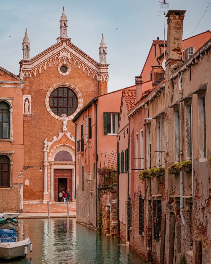 Madonna dell'Orto church in Cannaregio Venice