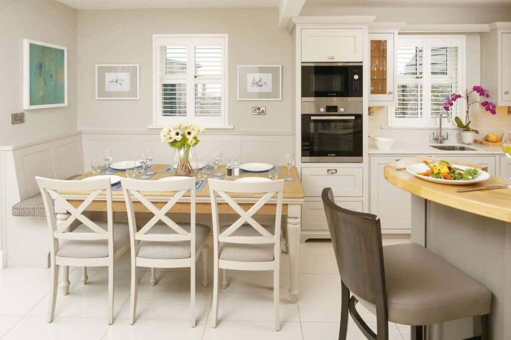 Dining room of The Hawthorn Cottage in Doolin Clare Ireland