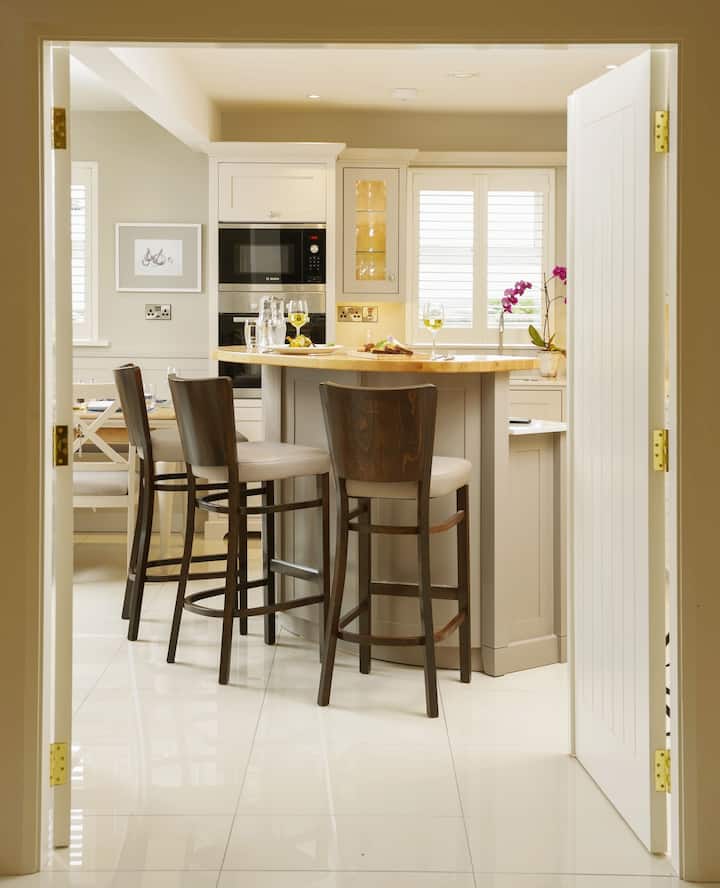 Kitchen of The Hawthorn Cottage in Doolin County Clare Ireland