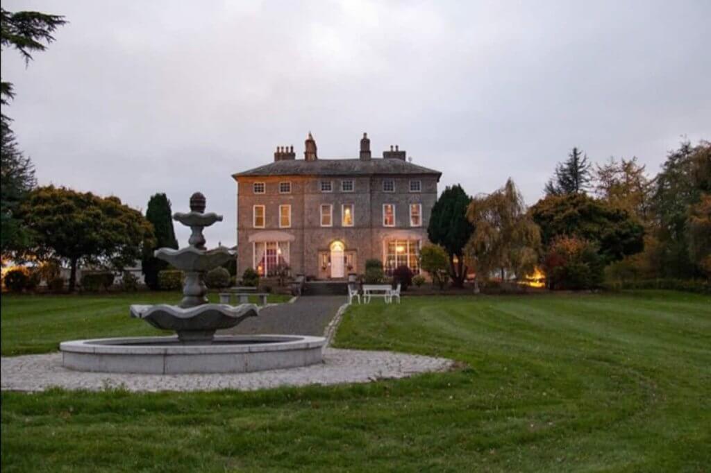 Exterior of Inch House Tipperary one of the best airbnbs for groups in Ireland