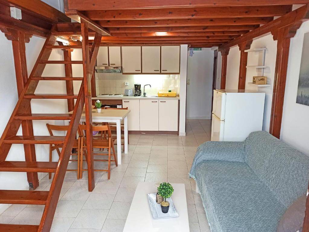 Interior of Panorama Apartments in Assos Kefalonia