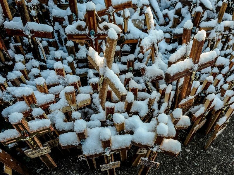 Hill of crosses Lithuania