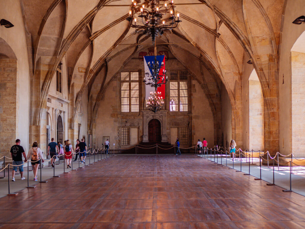 Inside Prague Castle