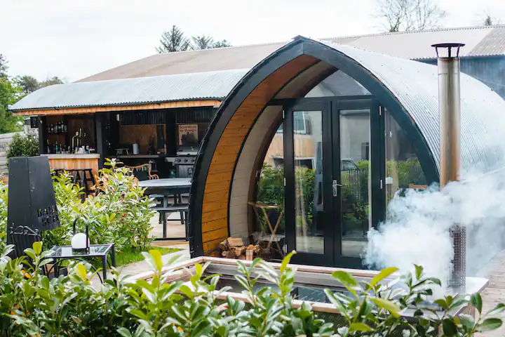 Glamping spot in Northern Ireland.