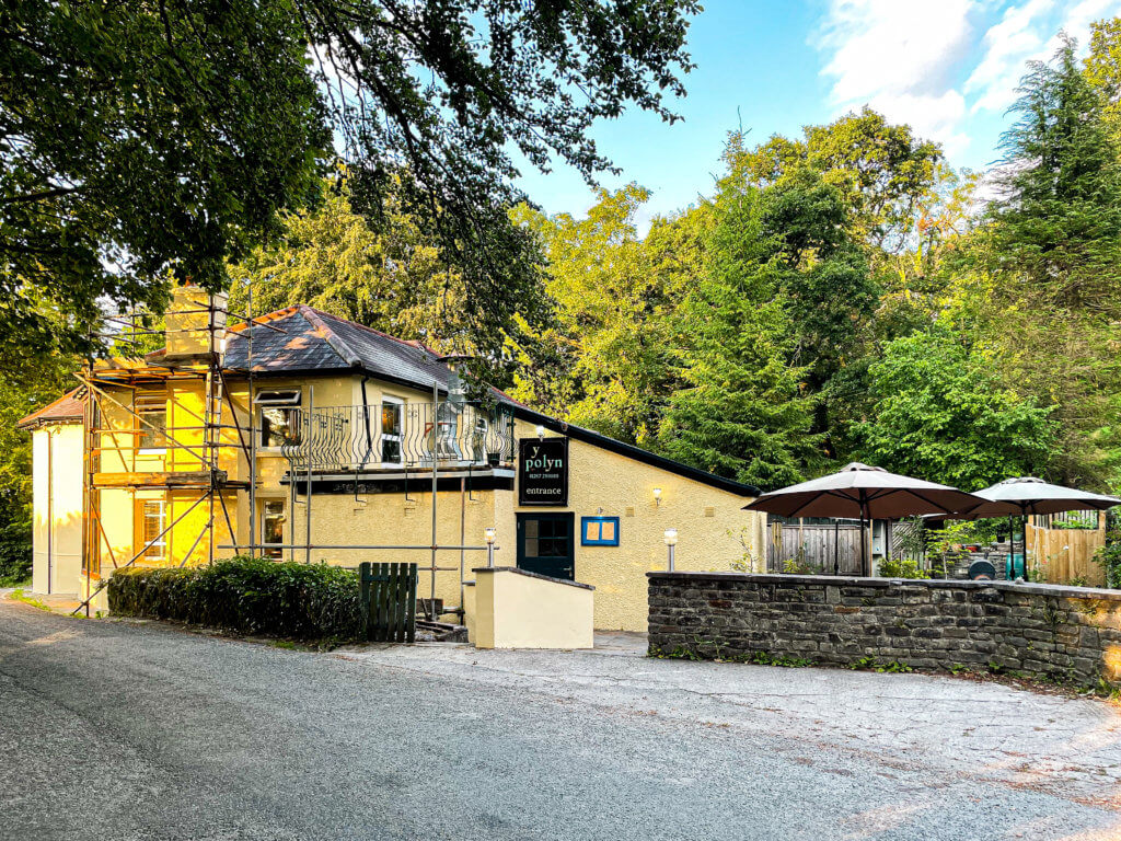 Family run restaurant Y Polyn in Carmarthenshire West Wales