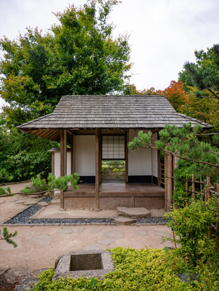 Japanese theme garden at the National Botantic Garden of Wales