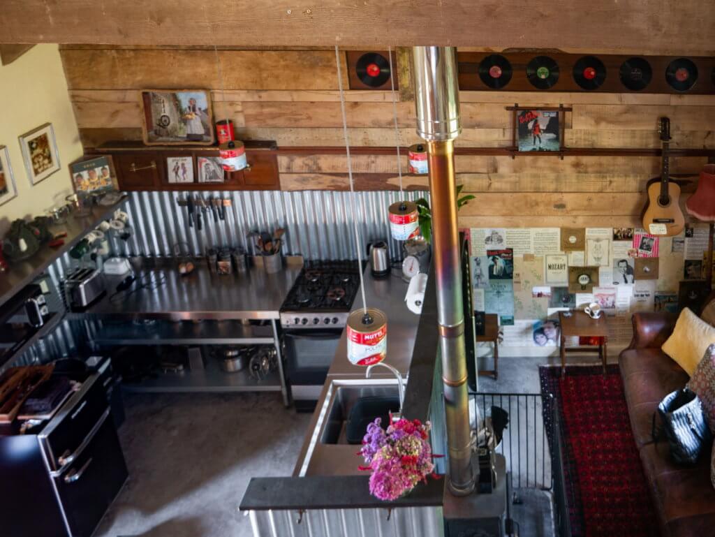 Quirky decor at accommodation in Wales