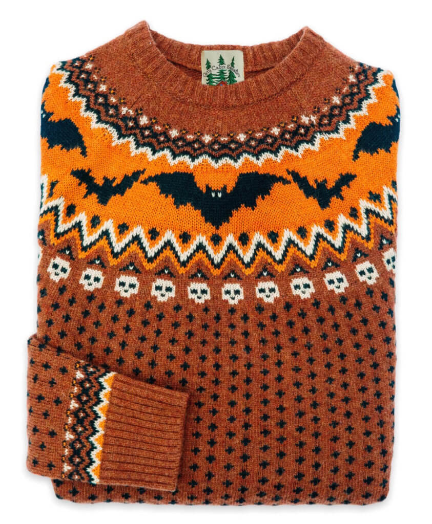 Halloween Bat Sweater