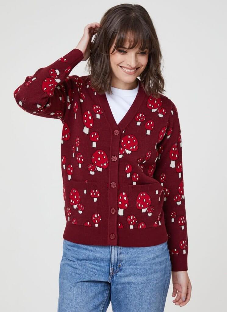 Mushroom Autumn sweater