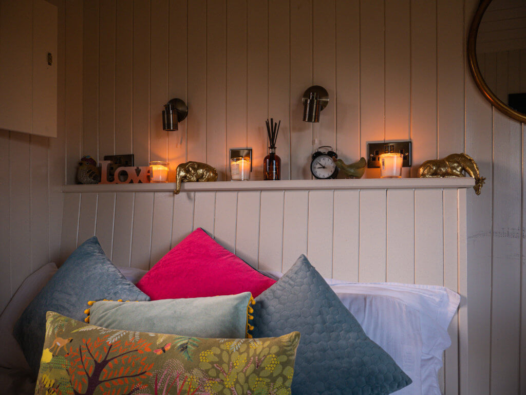 Beds of Silk Shepherds Hut glamping in Labasheeda County Clare Ireland
