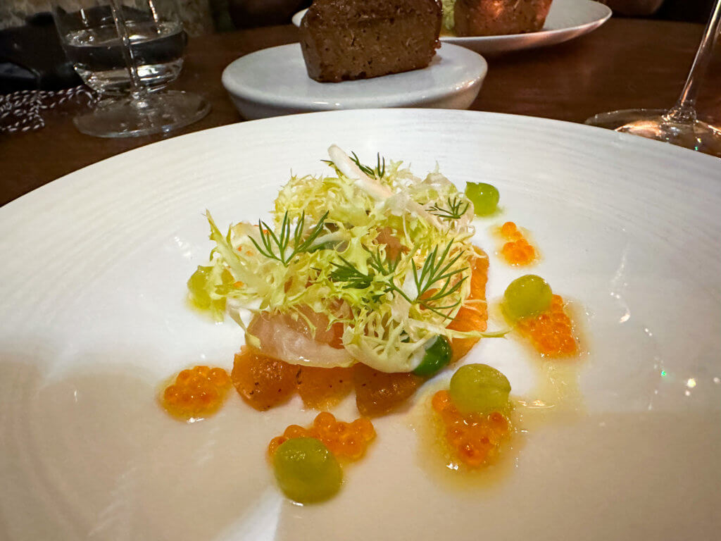 Food at Elders Restaurant Bath