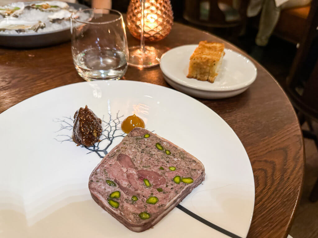 Food at Elders Restaurant Bath