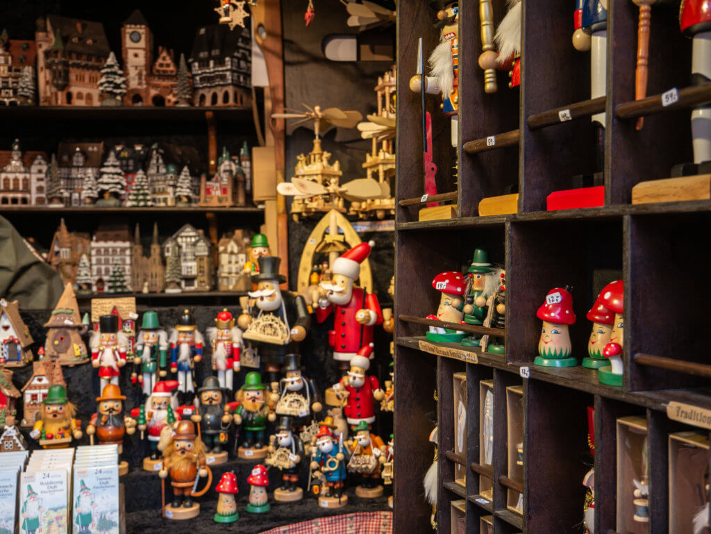 Smoking men at Bath Christmas Markets 2022