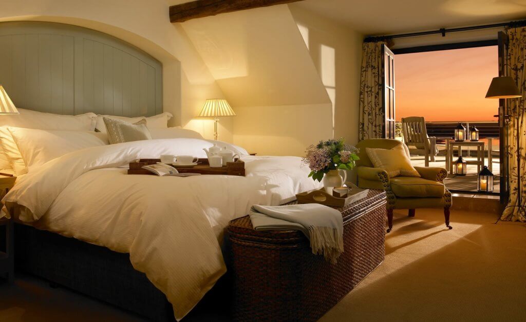 Luxury bedroom at Trump International Hotel Doonbeg