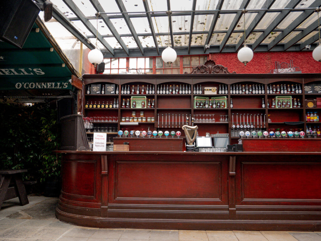O'Connell's Bar in Galway, one of Galway's oldest and most loved pubs.
