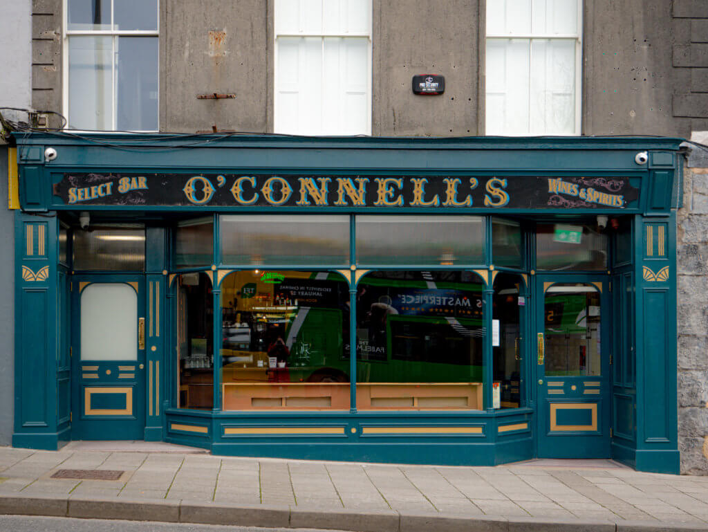 O'Connell's Bar in Galway, one of Galway's oldest and most loved pubs.