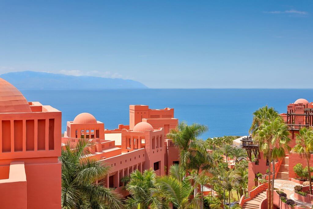 Moorish-style buildings at Ritz Carlton Abama Tenerife