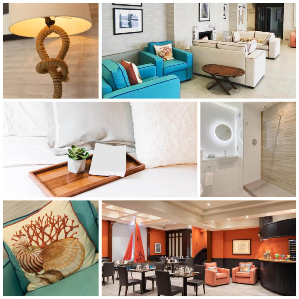 Images of The Mariner boutique hotel in Westport Ireland.