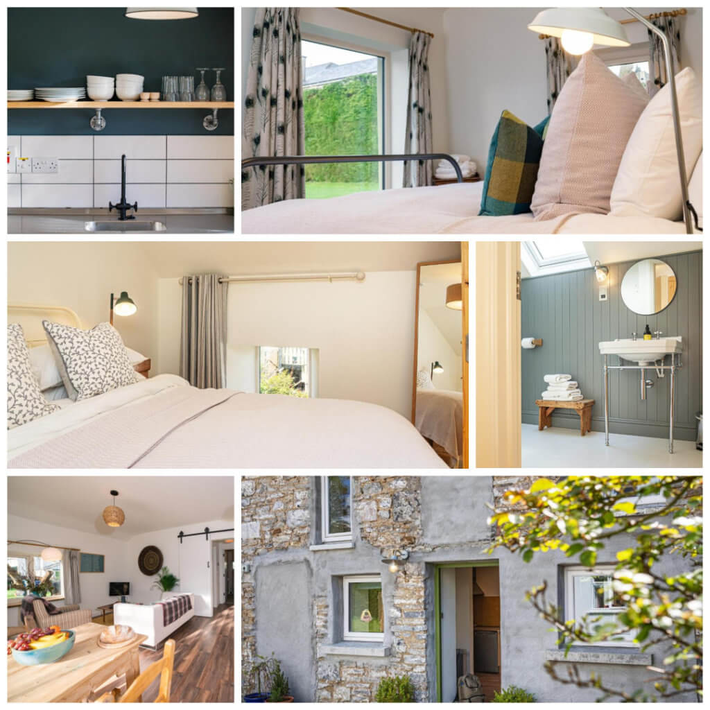 Images from The Roost boutique accommodation Westport Ireland