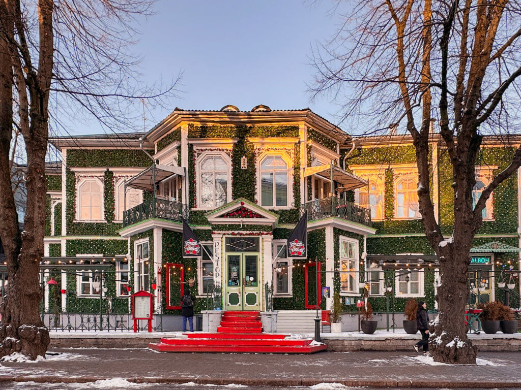 Manna La Roosa Cocktail bar in Tallinn Estonia