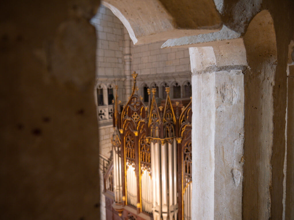 Vitoria Gasteiz Organ in Santa Maria Cathedral in Vitoria Gasteiz in Spain