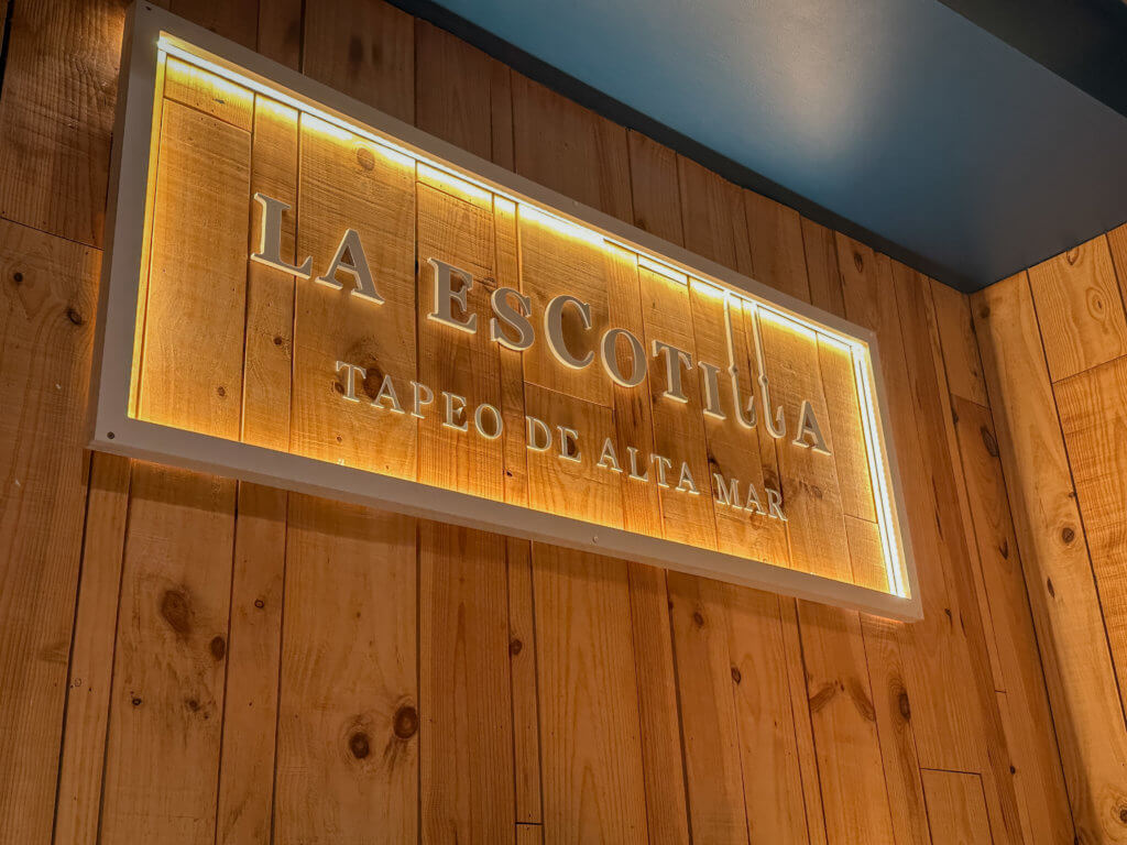La Escotilla restaurant in Vitoria Gasteiz Spain