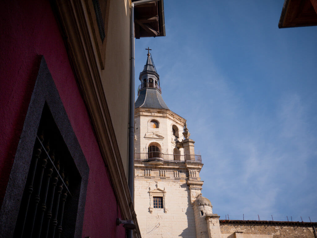 Vitoria-Gasteiz Santa Maria Cathedral in Vitoria Gasteiz in Spain