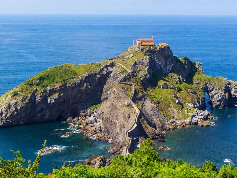 San Juan de Gaztelugatxe one of the best places to visit in Basque Country.