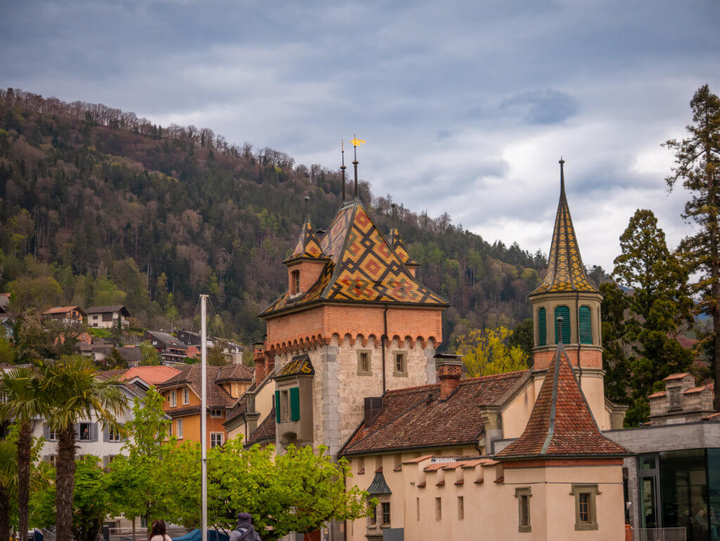 Oberhofen Castle in Switzerland