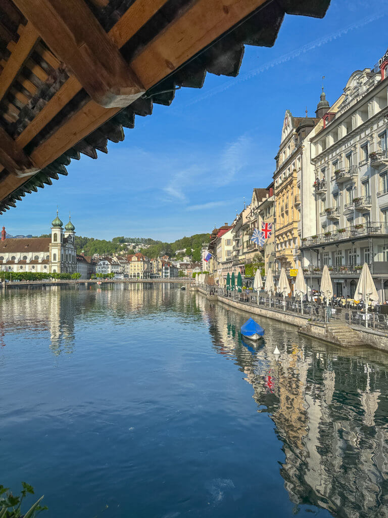 24 hours in Lucerne city in Switzerland