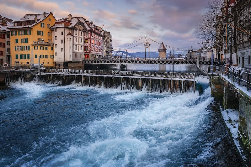 Lucerne in winter