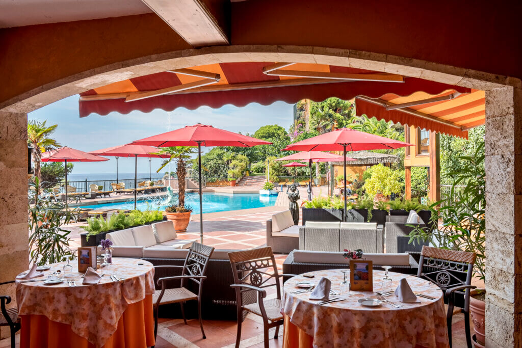 Restaurant at Rigat Park Hotel in Lloret de Mar