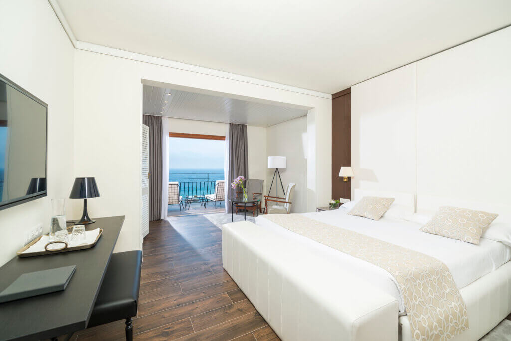 Bedroom at Santa Marta Hotel Lloret de Mar