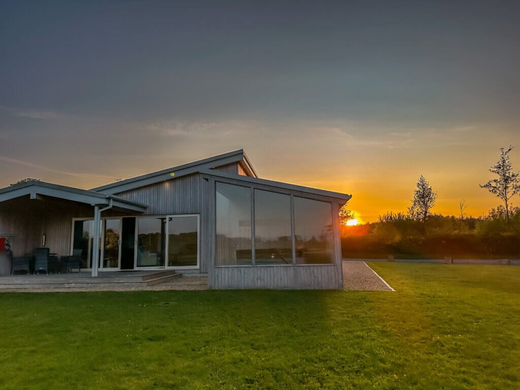 Mullans Bay lakeside lodge in Fermanagh Northern Ireland