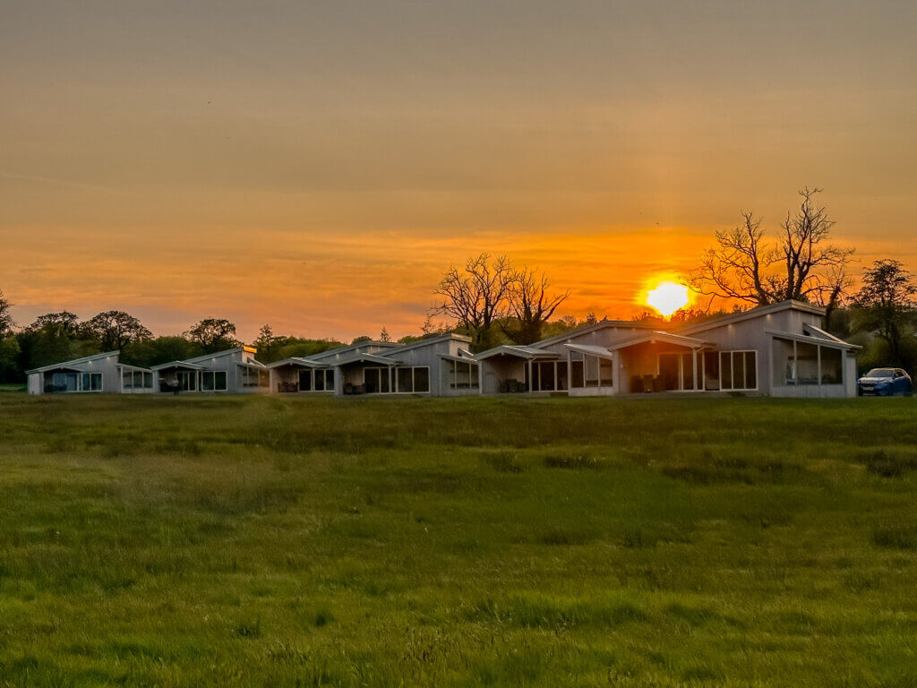 Mullans Bay Lakeside Lodges in Northern Ireland.