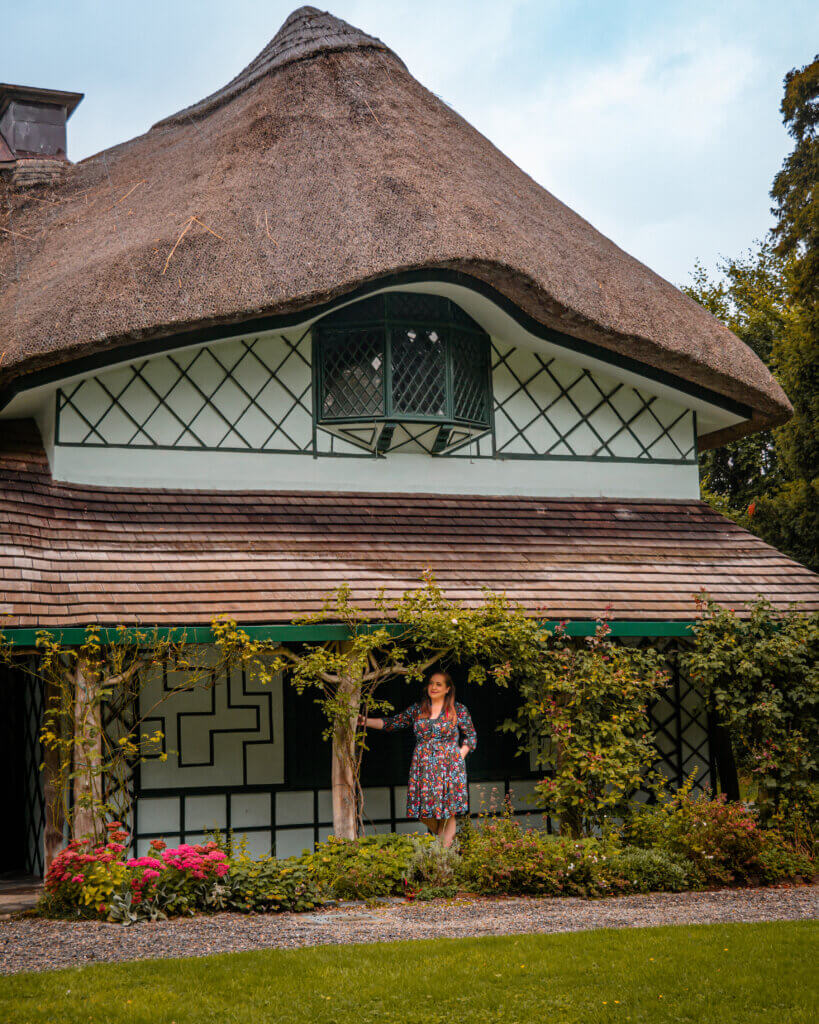 Swiss Cottage surrounded by vibrant gardens in Cahir.