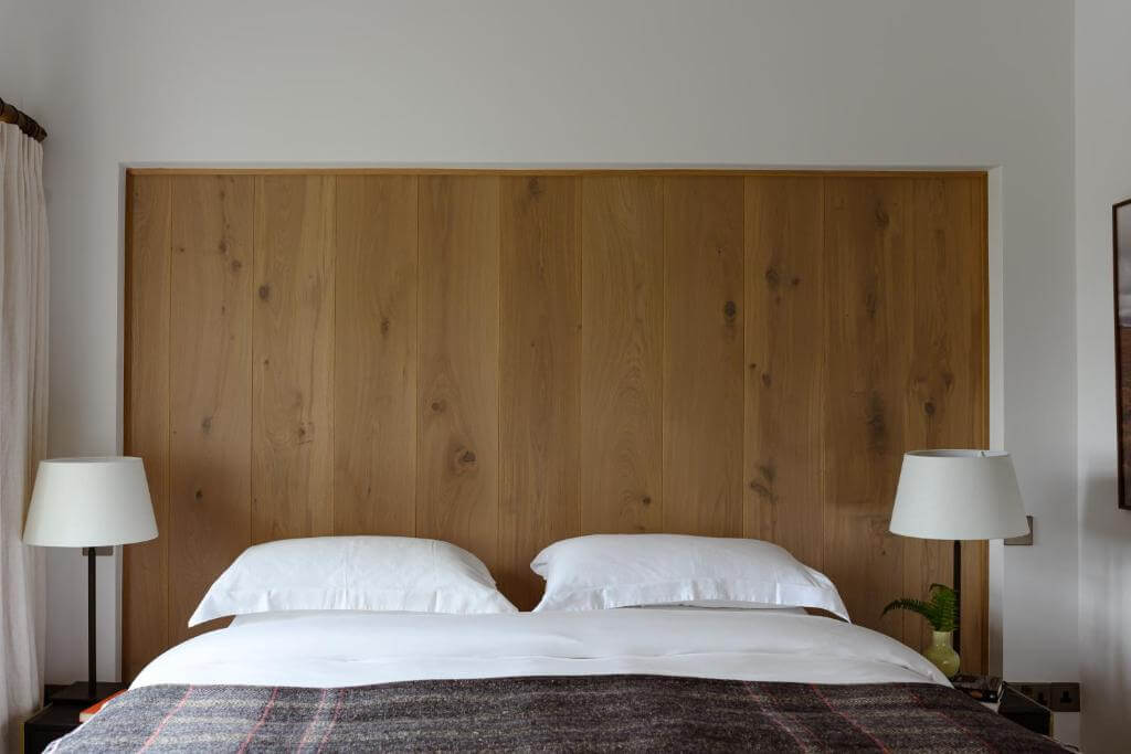 Bedroom in Within the Village, a luxury self-catering property in the heart of Roundstone village in Connemara, Ireland.